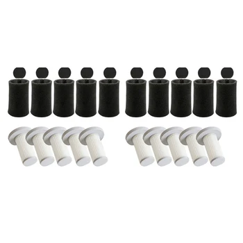 10 Conjuntos de Mão Aspirador de pó com Filtro Hepa Filtro de Esponja Kit para Deerma DX700 DX700S de Vácuo Peças de Reposição Acessórios