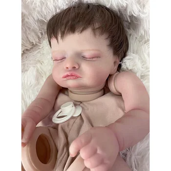 19inch Recém-nascido Bebê Boneca Reborn Kit de Rosalie Bebê Realista Toque Macio Já Pintou Inacabado Boneca Peças