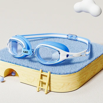 2023 Nova de Verão para Crianças Óculos de Natação HD Anti Fog Óculos de Natação Crianças Pequenas Quadro de Natação Óculos de Acessórios de Natação Infantil