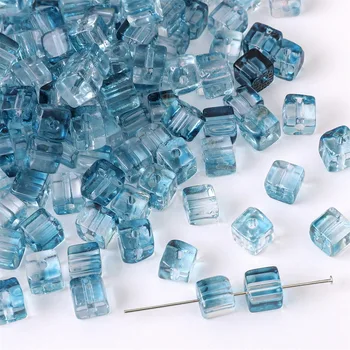 30pcs Contas de Vidro Coreia Popular Imitação de Cristal Doces 7mm Solta Esferas de DIY Bracelete feito a mão Colar de Jóias Furos de Esferas