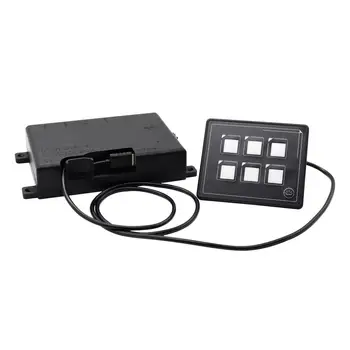 6 Pin Filme Botão Touch Screen LED do Painel do Interruptor para o SUV de Barco