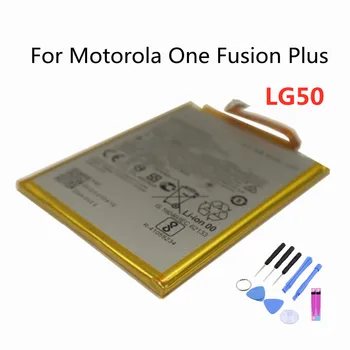 Alta Qualidade LG50 Bateria de 5000mAh Para Motorola MOTO Uma Fusão Plus / Uma Fusão Telefone+ Bateria Baterias Em Estoque + Ferramentas