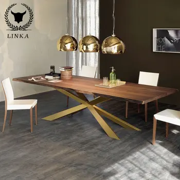 Em mármore de luxo, mesas de jantar e cadeiras, combinado com o moderno e minimalista apartamento pequeno quadrado minimalista mesa de jantar