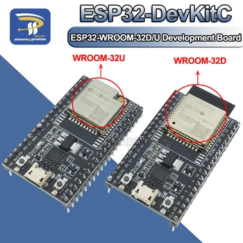 ESP32-DevKitC da Placa do Núcleo ESP32 Conselho de Desenvolvimento ESP32-WROOM-32D ESP32-WROOM-32U wi-FI+Bluetooth IoT NodeMCU-32S