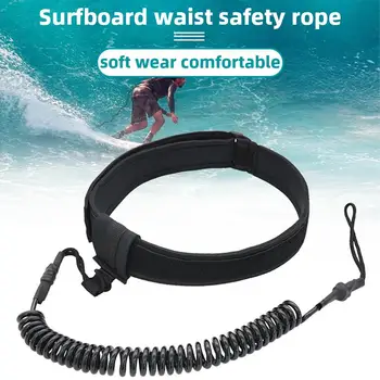 Hidrodinâmica Prancha Cintura Corda de Surf Trela 6mm Elétrica Prancha Corda Para Esportes aquáticos Hidrodinâmica prancha de Surf Cintura Corda Dropship