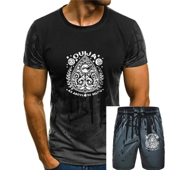 Homens tshirt Vitoriano de OUIJA Planchette Unisex T-Shirt Impresso T-Shirt tees topo