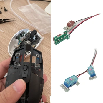 HUANO Mouse Micro Hot-Swap para G304 G305 Placa do Botão de Mouse Reparação de Peças Atacado