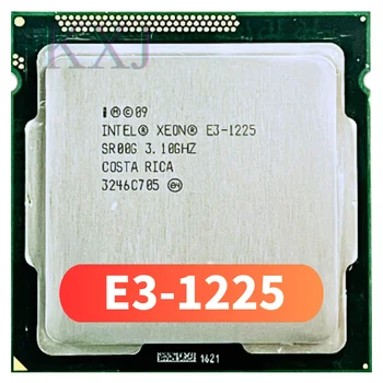 Intel Xeon E3-1225 E3 1225 3.1 GHz, Usada Quad-Core, Quad-Thread da CPU Processador de 6M 95W LGA 1155