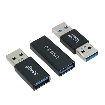Macho para macho Cabo de Extensão USB Adaptador Conversor USB-C Adaptador de Carga Tipo C Tipo de Adaptador C Fêmea para USB3.0 Feminino