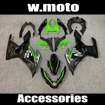 Moto Kit de Carenagem em Plástico ABS de Injeção de Corpo Inteiro Para a Kawasaki Ninja400 Ninja 400 2018 2019 2020 2021 2022 Bodykits Preto