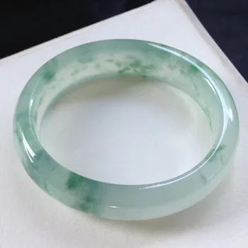 Natural de Mianmar Jade 54mm-62mm pulseira requintado princesa pulseira para enviar namorada para enviar mãe Hetian jade