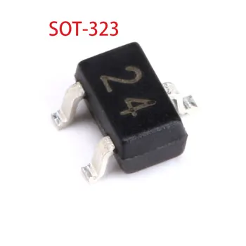 Original genuíno DTC114EUA 24 SOT-323 NPN transistor 50V50mA SMT transistor