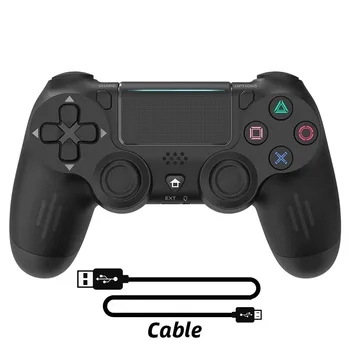 PS4 de Jogo sem Fio Bluetooth Manipular, Com Dupla Vibração do Motor, de Seis eixos Giroscópio Função, PS4 Controlador de Jogo