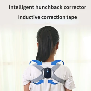 Smart Correção Cinto Sensor De Órtese Invisível Lembrete Filho Adulto Postura Corcunda De Volta Inteligente Postura Corrector