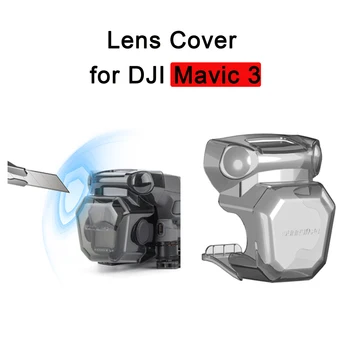 Tampa da lente DJI Mavic 3 Pro Drone Cardan Lente Dustproof, Impermeável Capa Protetora de Reposição DJI Mavic 3 Pro Acessórios