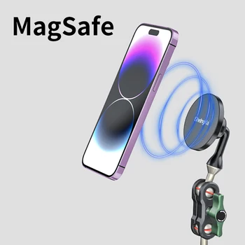 Universal Carro ventosa Titular do Telefone para Magsafe iPhone 14 13 12 360 Rotação Otário para a Câmera, Ação de Acessórios