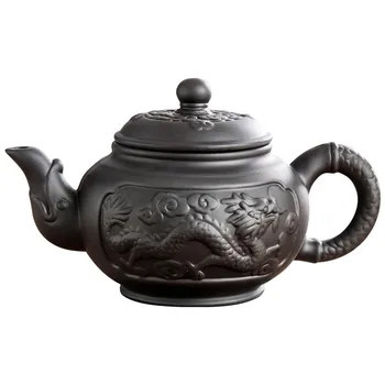 Yixing Grande Roxo Panela de Barro Grande Capacidade de Kungfu do Bule de chá Doméstico, Artesanal Filtro de Barro Vermelho Pote de Xícara de Chá 400ML